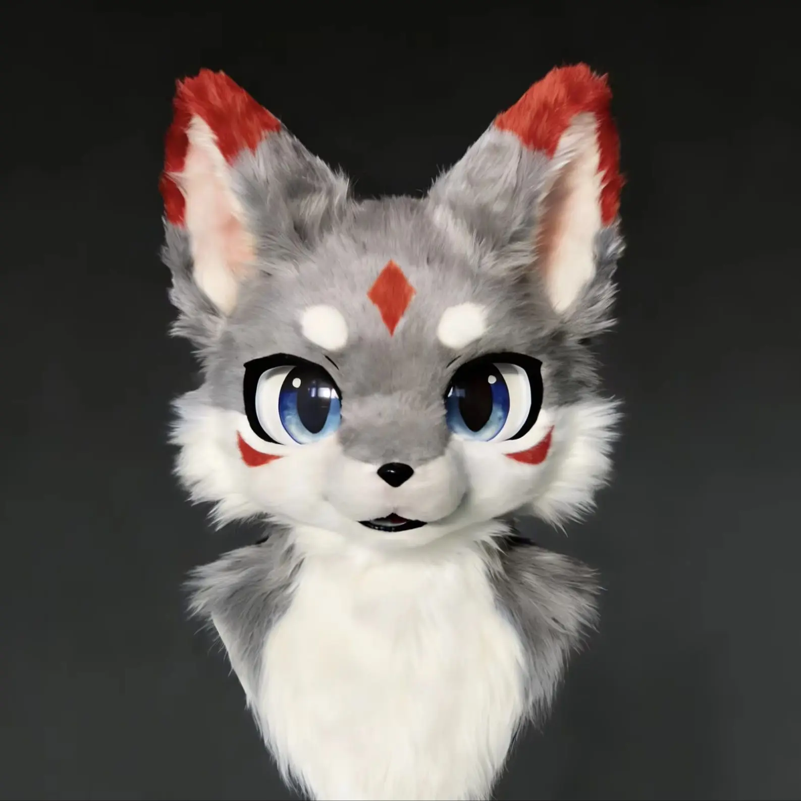 Cotton-padded cat headband, Halloween Husky costume, animal head fox costume for role-playing
Cotton-padded cat headband, Halloween Husky costume, animal head fox costume for role-playing