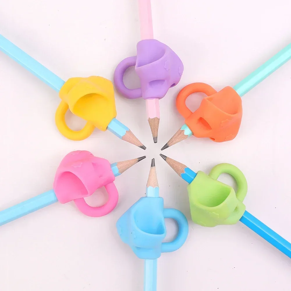 1/3/6PCS Pencil Grips Children Handwriting Posture Correction Grip Trainer Pencil Holder Writing Aid Grip for Preschoolers Kids
1/3/6PCS Pencil Grips Children Handwriting Posture Correction Grip Trainer Pencil Holder Writing Aid Grip for Preschoolers Kids