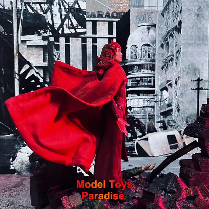 (No Figure)1/12 Scale Woman Soldier Scarlet Witch Red Neck Hanging Cloak Super Hero Model Cape Fit 6inch ML Action Figure Body
(No Figure)1/12 Scale Woman Soldier Scarlet Witch Red Neck Hanging Cloak Super Hero Model Cape Fit 6inch ML Action Figure Body