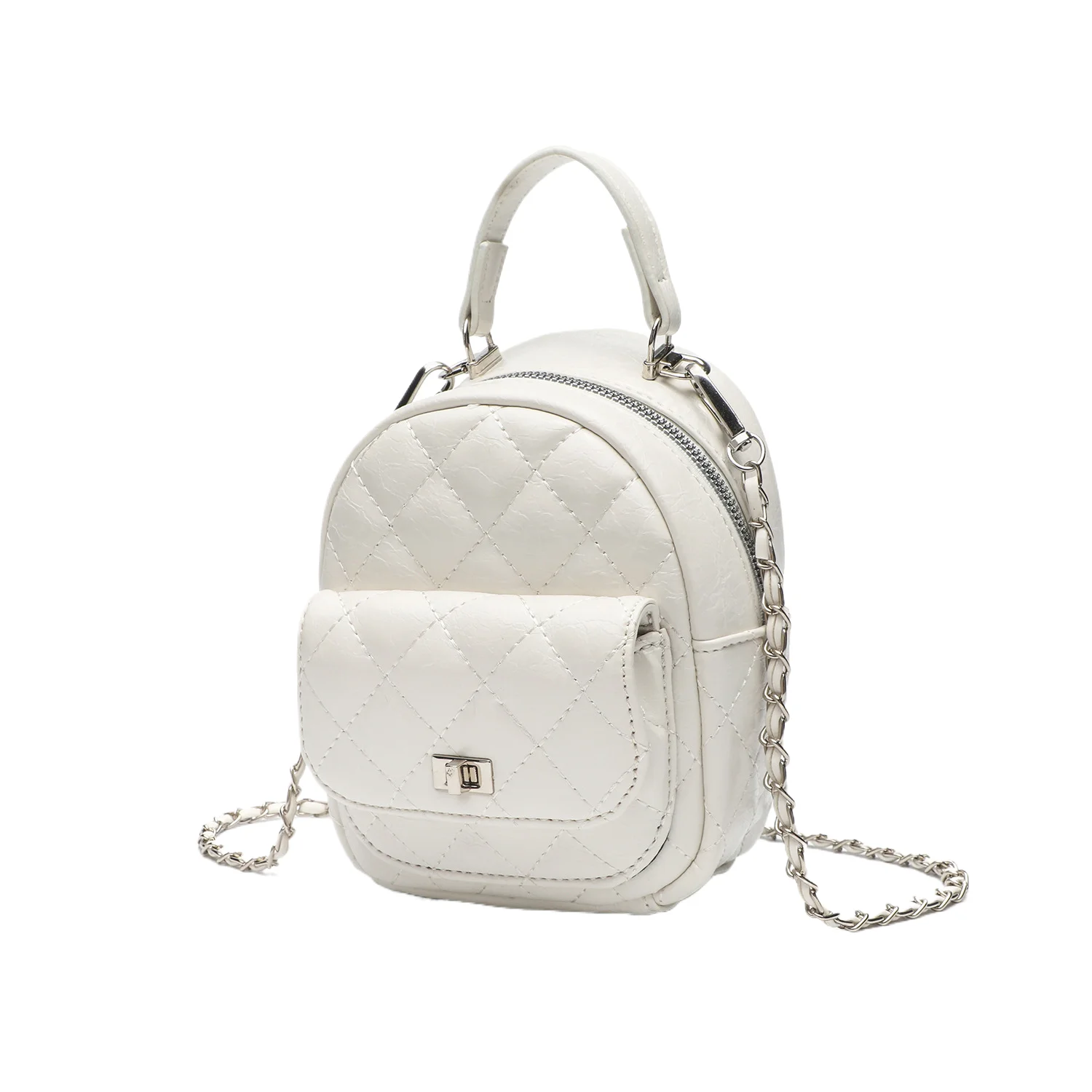 New Mini Quilted Backpack for Women Lightweight Small Casual Daypack Travel Street Style Teen Girls Water-resistant Zip Pocket 
New Mini Quilted Backpack for Women Lightweight Small Casual Daypack Travel Street Style Teen Girls Water-resistant Zip Pocket