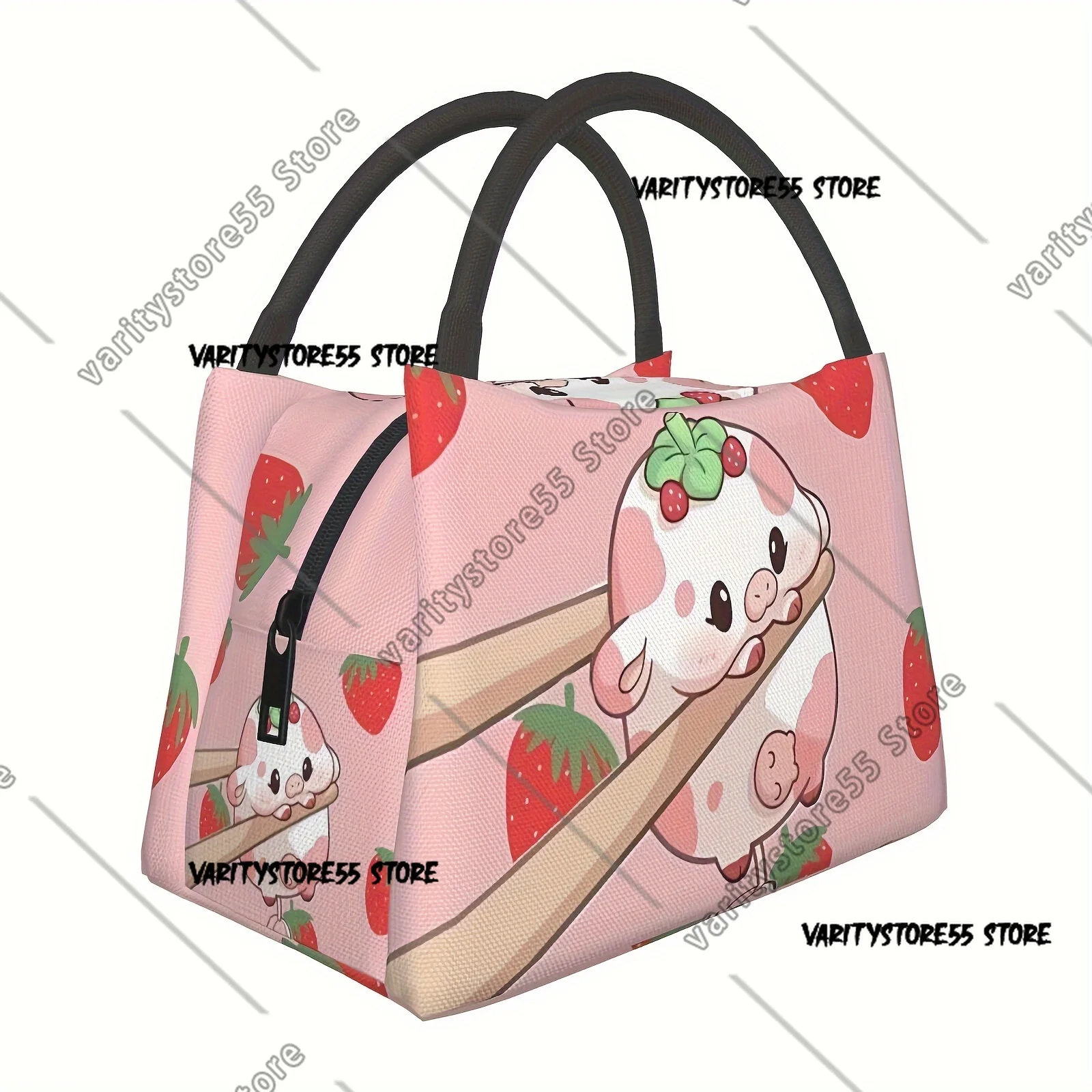 Strawberry Piggy Insulated Lunch Bag Portable Cooler Thermal Lunch Tote Work Picnic Suitable for Office Picnic Beach
Strawberry Piggy Insulated Lunch Bag Portable Cooler Thermal Lunch Tote Work Picnic Suitable for Office Picnic Beach