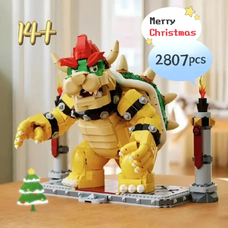 2807PCS The Mighty Bowsered Model Building Blocks Compatible 71411 Game Figures MOC Kit Bricks Toys For Children Birthday Gifts
2807PCS The Mighty Bowsered Model Building Blocks Compatible 71411 Game Figures MOC Kit Bricks Toys For Children Birthday Gifts