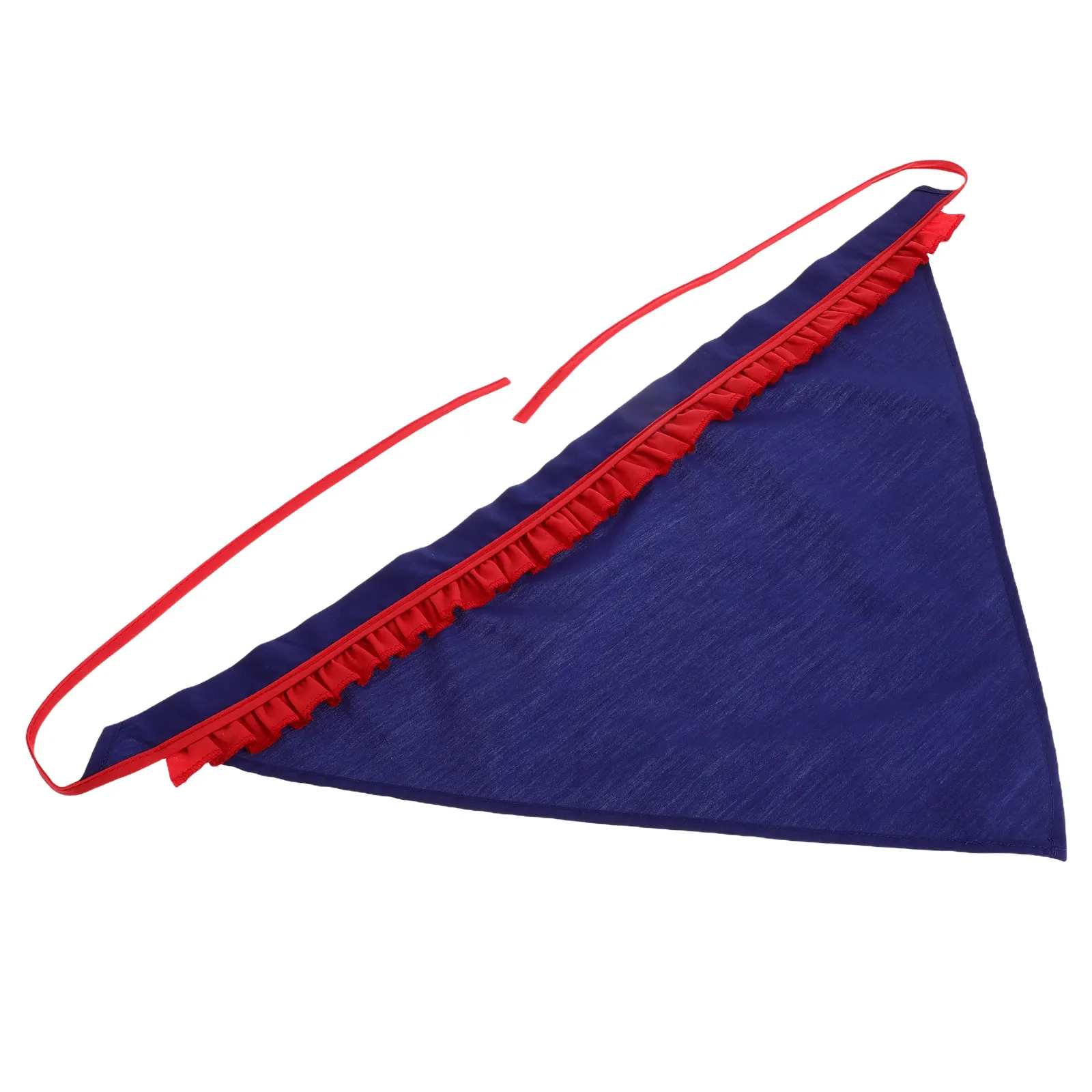Lace Trim Korean Style Kitchen Headscarf Triangular Bandana Tie Back Hair Cover Soft Comfortable Hair Wrap for Cooking Baking
Lace Trim Korean Style Kitchen Headscarf Triangular Bandana Tie Back Hair Cover Soft Comfortable Hair Wrap for Cooking Baking