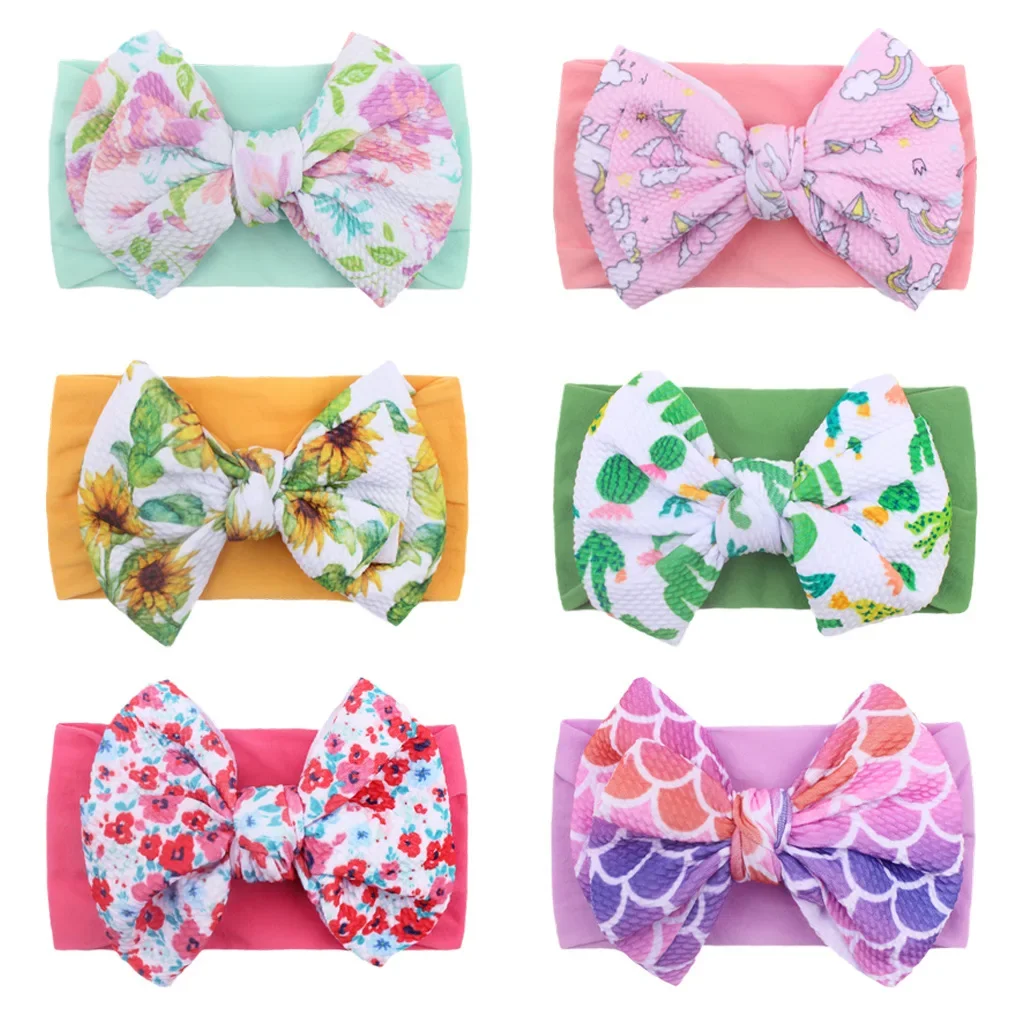 Lovely Newborn Baby Headband For Girls Elastic Knit Children Turban Baby Bows Soft Nylon Kids Headwear Hair Accessories
Lovely Newborn Baby Headband For Girls Elastic Knit Children Turban Baby Bows Soft Nylon Kids Headwear Hair Accessories