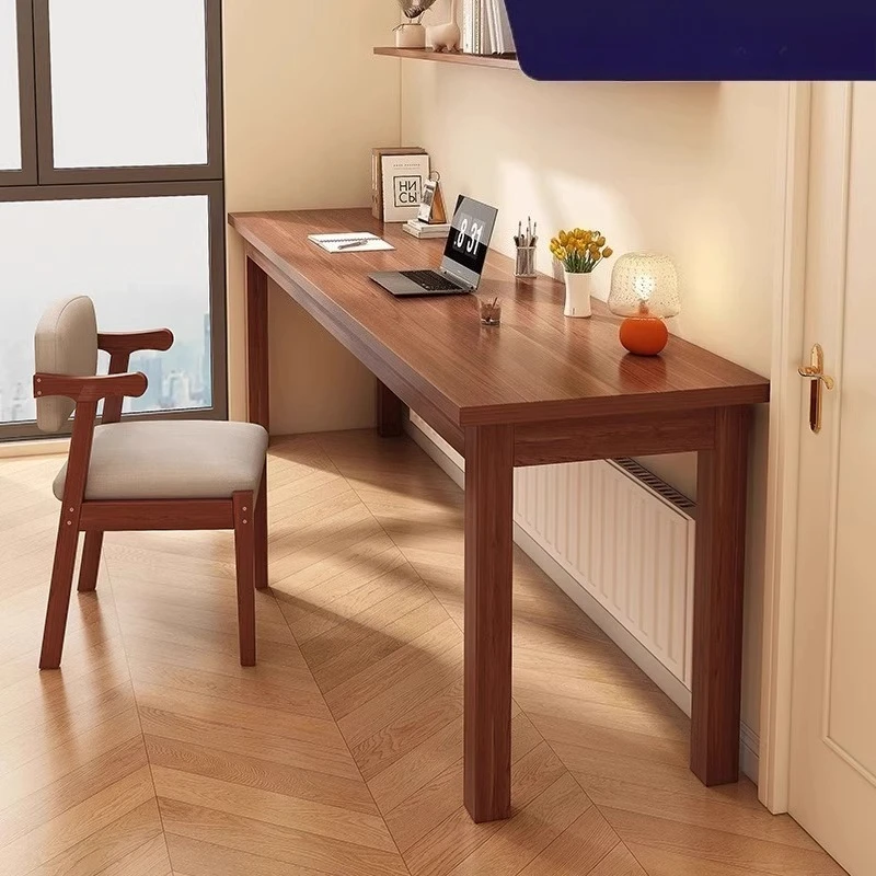Desk small apartment bedroom household long table against the wall narrow table rectangular computer desk office workbench
Desk small apartment bedroom household long table against the wall narrow table rectangular computer desk office workbench