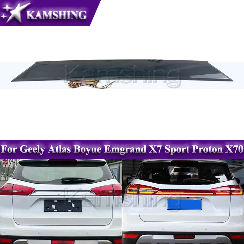 Kamshing Rear Trunk LED Taillight For Geely Atlas Boyue Emgrand X7 Sport Proton X70 2016-2021 Through Taillight Brake Light
Kamshing Rear Trunk LED Taillight For Geely Atlas Boyue Emgrand X7 Sport Proton X70 2016-2021 Through Taillight Brake Light