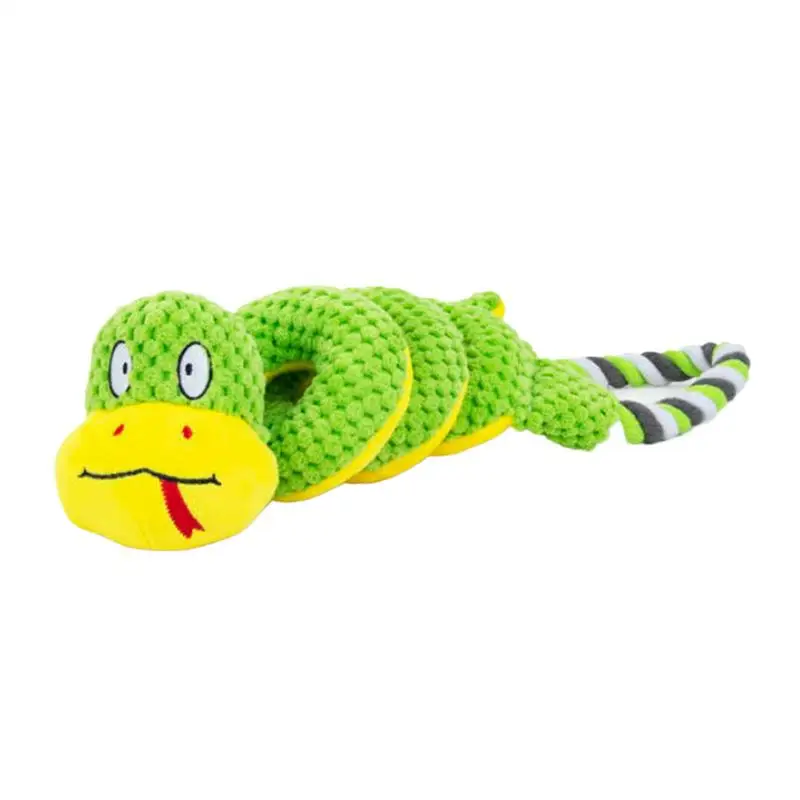 Dog Chew Toy Stress Relief Puppy Toys Chew Resistant Plush Pet Squeaky Rope For Teething Hygiene Training Exercise
Dog Chew Toy Stress Relief Puppy Toys Chew Resistant Plush Pet Squeaky Rope For Teething Hygiene Training Exercise