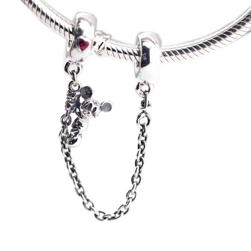 Climbing Mouse Safety Chain Charms Fits Original Bracelet 925 Sterling Silver Red CZ Beads for Women DIY Jewelry Making Gifts
Climbing Mouse Safety Chain Charms Fits Original Bracelet 925 Sterling Silver Red CZ Beads for Women DIY Jewelry Making Gifts