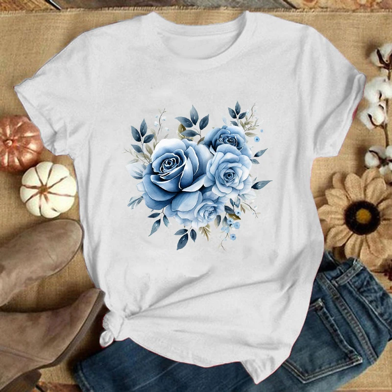 Flower Printing T-Shirt Fashion Unisex Short Sleeve Summer Cool Hip Hop Top Tee(Premium T-shirt)
Flower Printing T-Shirt Fashion Unisex Short Sleeve Summer Cool Hip Hop Top Tee(Premium T-shirt)