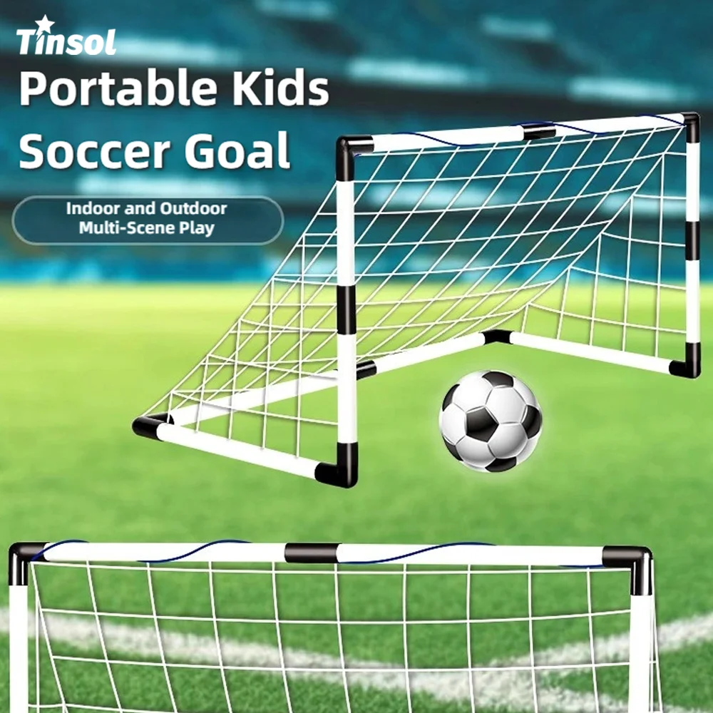 Football Goal Sports Toy Foldable Children's Football Gate with Pump & Ball Portable Soccer Goal Outdoor Football Training
Football Goal Sports Toy Foldable Children's Football Gate with Pump & Ball Portable Soccer Goal Outdoor Football Training