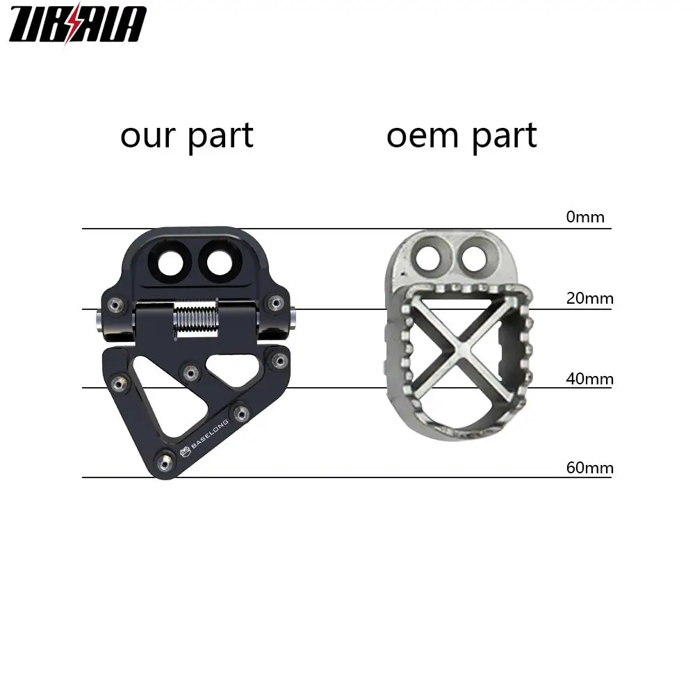 CNC aluminium Folding Brake Pedal Step Tip Plate FOR 690 790 890 Adventure R S Norden 901 2018 2019 2020 2021 2022 2023 2024
CNC aluminium Folding Brake Pedal Step Tip Plate FOR 690 790 890 Adventure R S Norden 901 2018 2019 2020 2021 2022 2023 2024