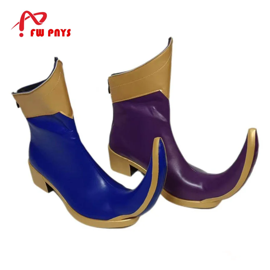 Blue Purple Pointy Anime Boots Carnival Clown Shoes Masquerade Party Dress Up Funny Joker Cosplay Accessories Club Performance
Blue Purple Pointy Anime Boots Carnival Clown Shoes Masquerade Party Dress Up Funny Joker Cosplay Accessories Club Performance