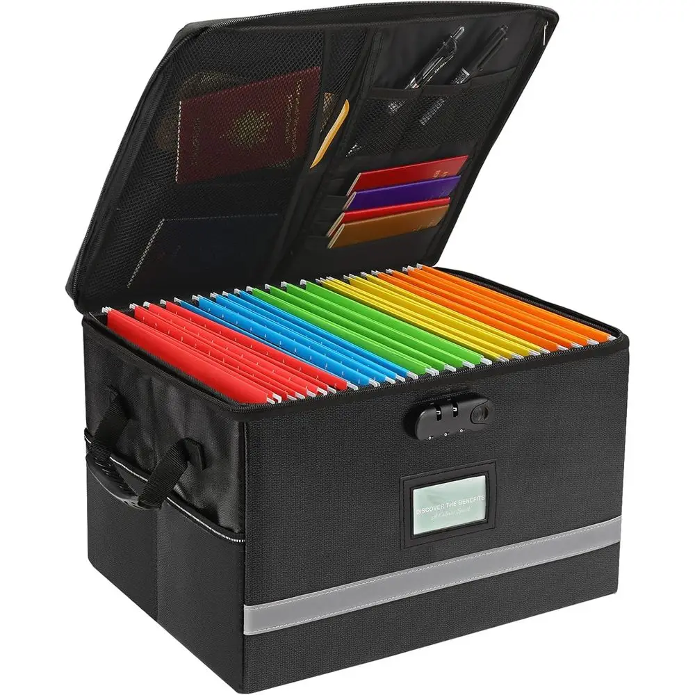Organizer, Box with Lids, Important Document Organizer Box with Lock, Portable File Organizer with Handle
Organizer, Box with Lids, Important Document Organizer Box with Lock, Portable File Organizer with Handle