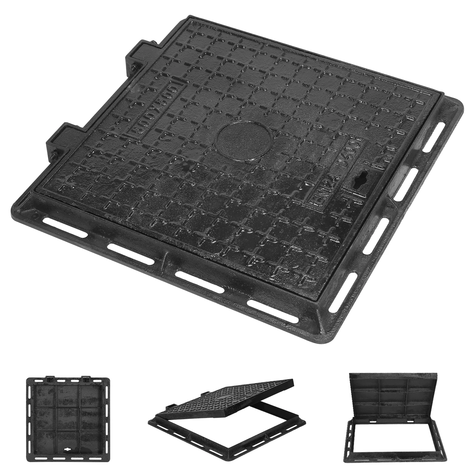 Чугунная крышка люка и рама с основанием, сверхпрочная, для септиков, с противоскользящим покрытием, для бетонных покрытий, дворов, подвалов, патио
Чугунная крышка люка и рама с основанием, сверхпрочная, для септиков, с противоскользящим покрытием, для бетонных покрытий, дворов, подвалов, патио