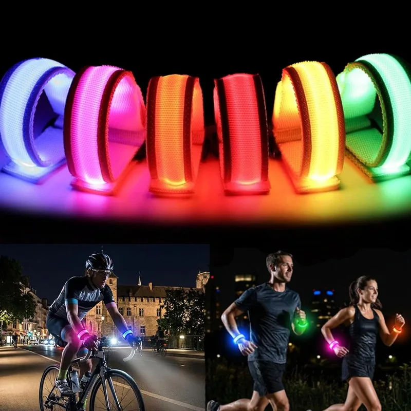 Outdoor Night Running Reflective Bands Elastic Armband Wrist straps, LDE Safety Reflector Tape for Night Walking party supplies
Outdoor Night Running Reflective Bands Elastic Armband Wrist straps, LDE Safety Reflector Tape for Night Walking party supplies