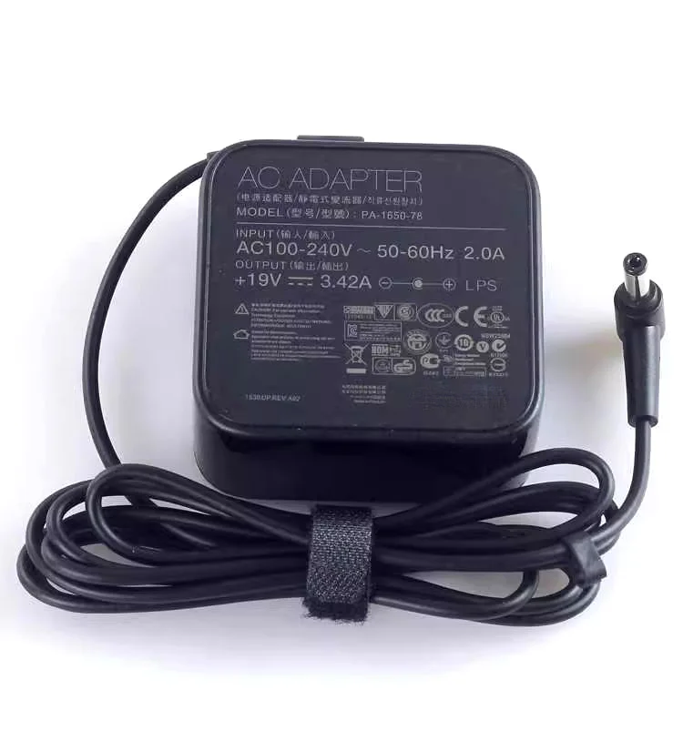 Original AC Charger 19V 3.42A 65W PA-1650-30 Laptop Adapter For ASUS x450 X550C x550v w519L x751 Y481C ADP-65DW Power Supply
Original AC Charger 19V 3.42A 65W PA-1650-30 Laptop Adapter For ASUS x450 X550C x550v w519L x751 Y481C ADP-65DW Power Supply