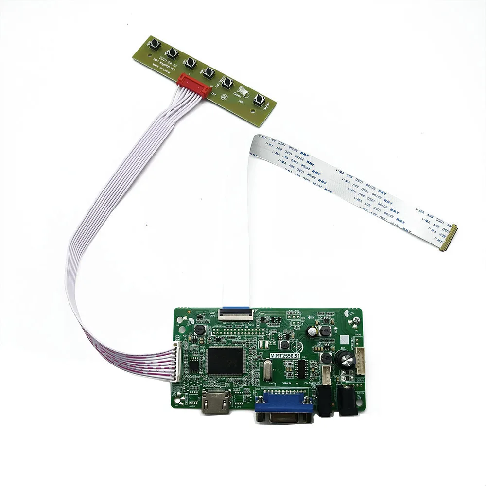New Monitor Kit for LP140WF6-SPB1 LP140WF6-SPC1 LP140WF6-SPB2 HDMI+VGA LCD LED screen EDP 30Pins Controller Board Driver
New Monitor Kit for LP140WF6-SPB1 LP140WF6-SPC1 LP140WF6-SPB2 HDMI+VGA LCD LED screen EDP 30Pins Controller Board Driver