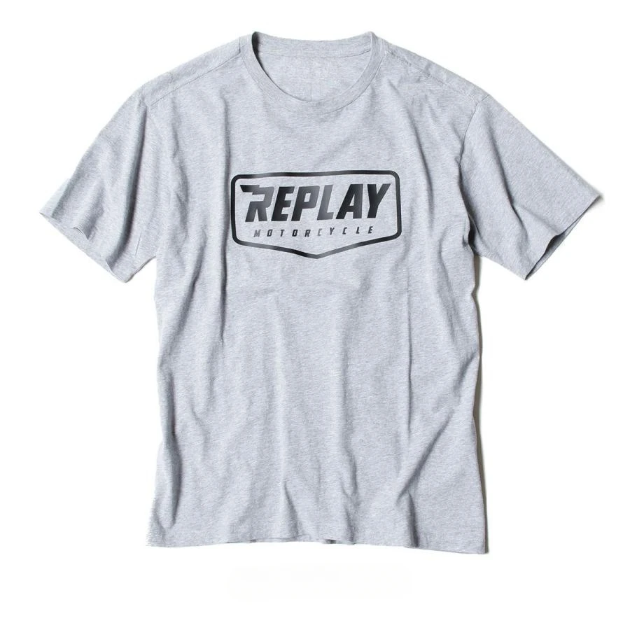 Футболка REPLAY Replay с логотипом, одежда для мотоциклов, летняя роскошная брендовая хлопковая мужская и женская футболка, мотоциклетная футболка с коротким рукавом 
Футболка REPLAY Replay с логотипом, одежда для мотоциклов, летняя роскошная брендовая хлопковая мужская и женская футболка, мотоциклетная футболка с коротким рукавом