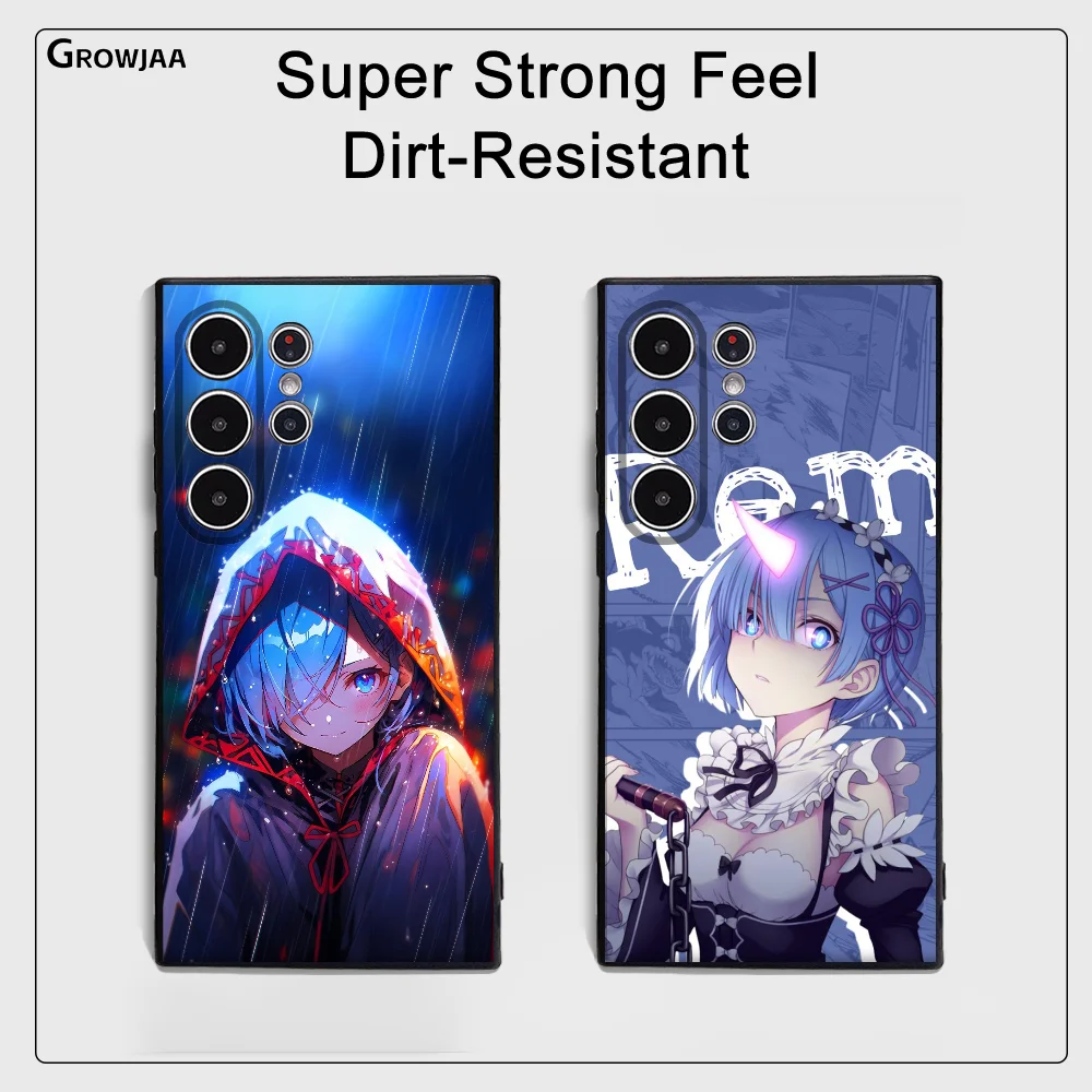 Japanses Anime Rem Phone Case Samsung Galaxy S25 S24 S22 S23 Ultra S21 S20 Plus 5G Frosted Non-slip Full Cover Soft Case
Japanses Anime Rem Phone Case Samsung Galaxy S25 S24 S22 S23 Ultra S21 S20 Plus 5G Frosted Non-slip Full Cover Soft Case