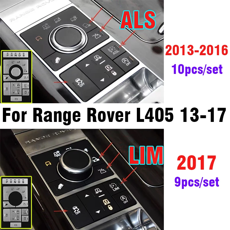 New For Range Rover L405 13-17 Silver Aluminum Middle Console Button Switch Sticker
New For Range Rover L405 13-17 Silver Aluminum Middle Console Button Switch Sticker