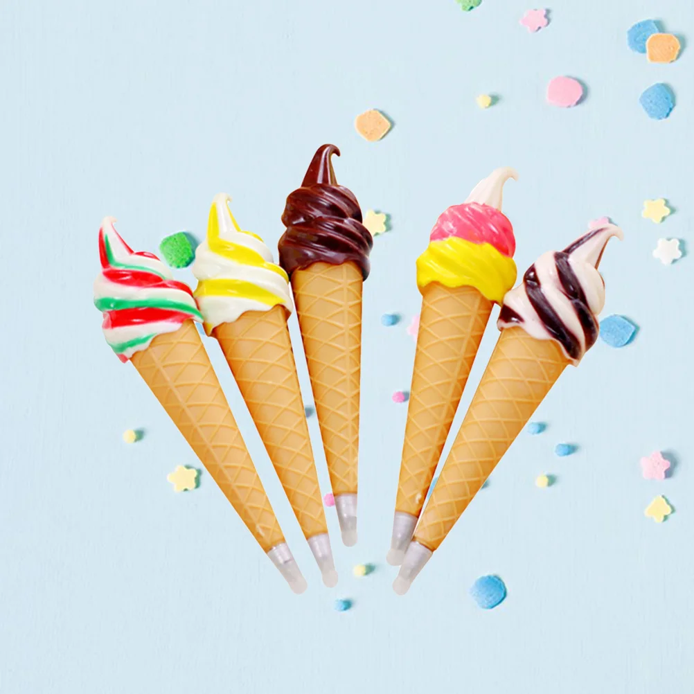 5Pcs Creative Ice Cream Ballpoint Pens Chic Design Smooth Ink Flow Ideal for School Office Home Use Assorted Colors
5Pcs Creative Ice Cream Ballpoint Pens Chic Design Smooth Ink Flow Ideal for School Office Home Use Assorted Colors