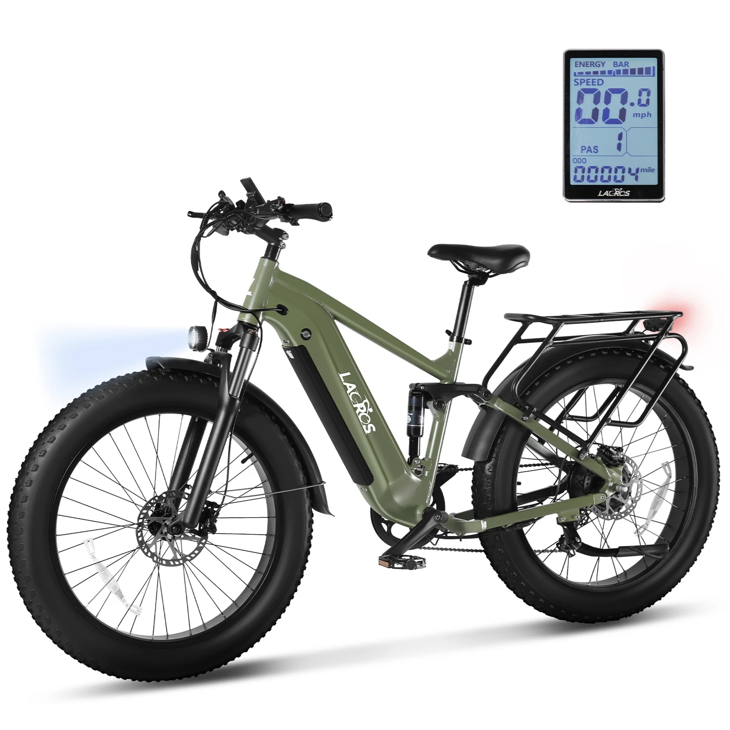 Ebike Electric Bike,26*4 Inch Fat Tire 48V20AH Lithium Battery,Electric Bicycle for Adult,750W 80Miles Mountain Off-Road Bike
Ebike Electric Bike,26*4 Inch Fat Tire 48V20AH Lithium Battery,Electric Bicycle for Adult,750W 80Miles Mountain Off-Road Bike