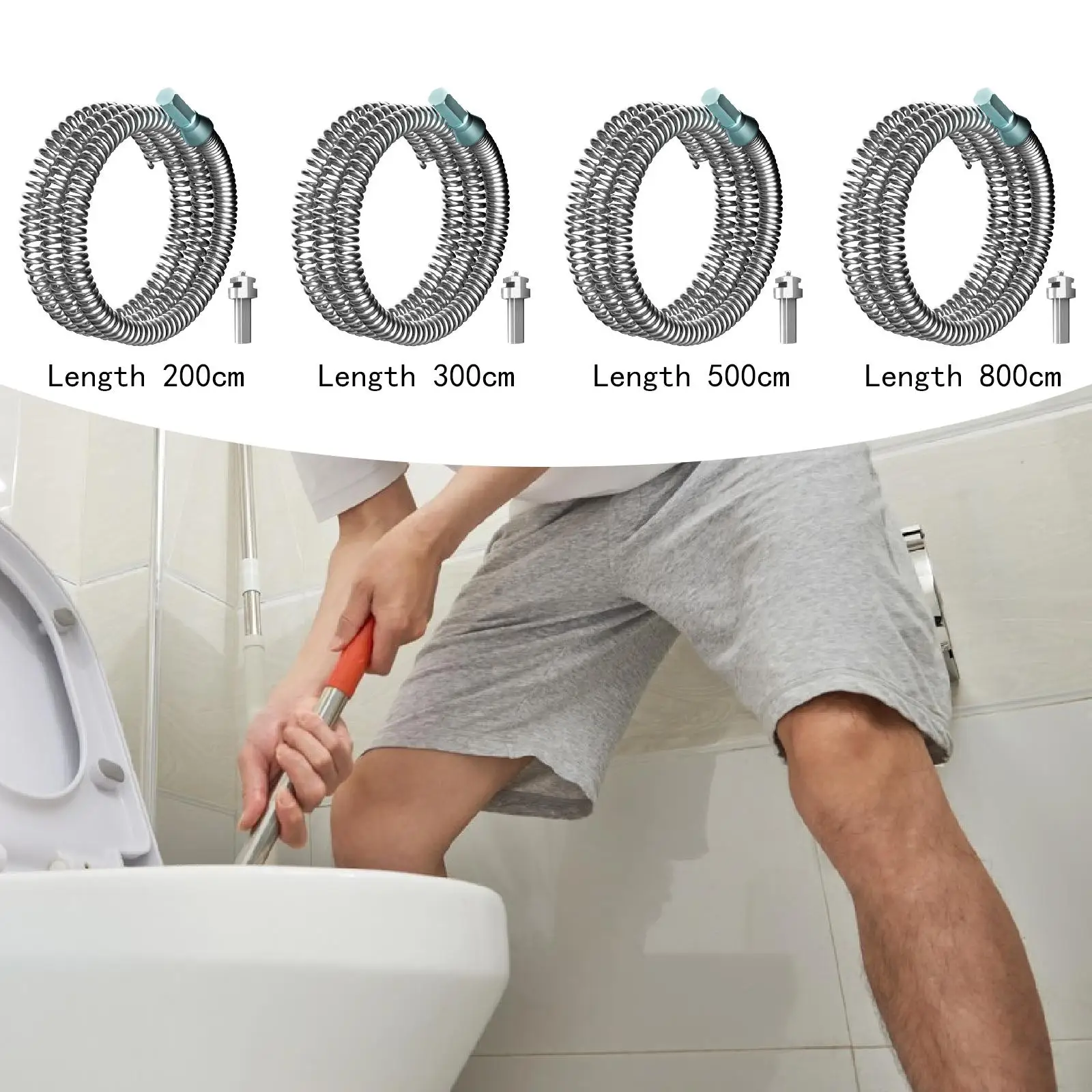 Сливной змеиный кабель, практичный, высокая эффективность, с разъемом, инструмент для удаления сливного засорения, инструмент для очистки раковины для кухонной ванны, канализации
Сливной змеиный кабель, практичный, высокая эффективность, с разъемом, инструмент для удаления сливного засорения, инструмент для очистки раковины для кухонной ванны, канализации