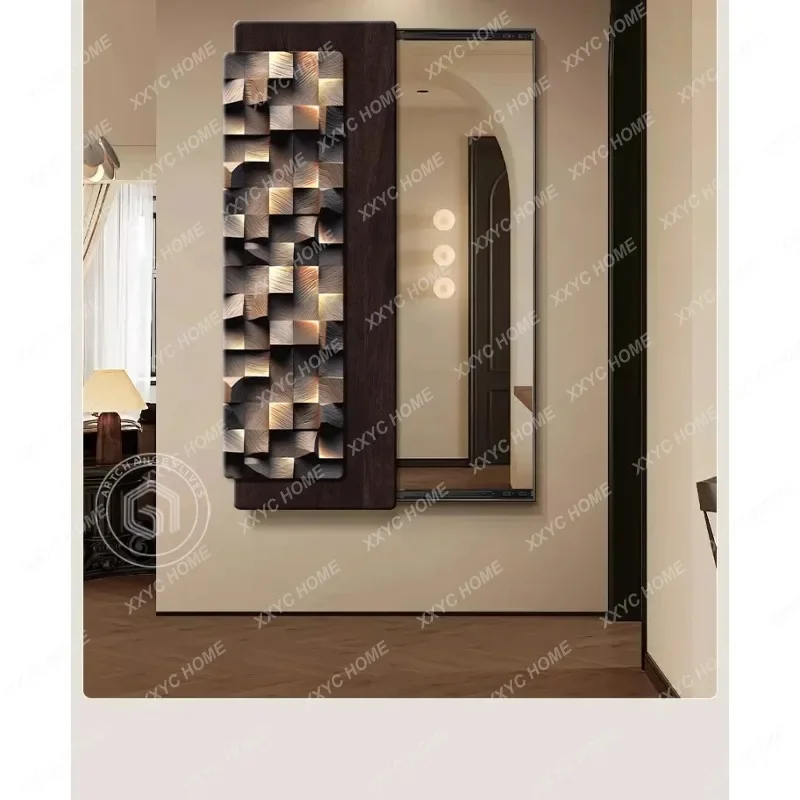 GGMedieval style imitation three-dimensional hidden full-body mirror push-pull can block and close dark shape, decoration
GGMedieval style imitation three-dimensional hidden full-body mirror push-pull can block and close dark shape, decoration