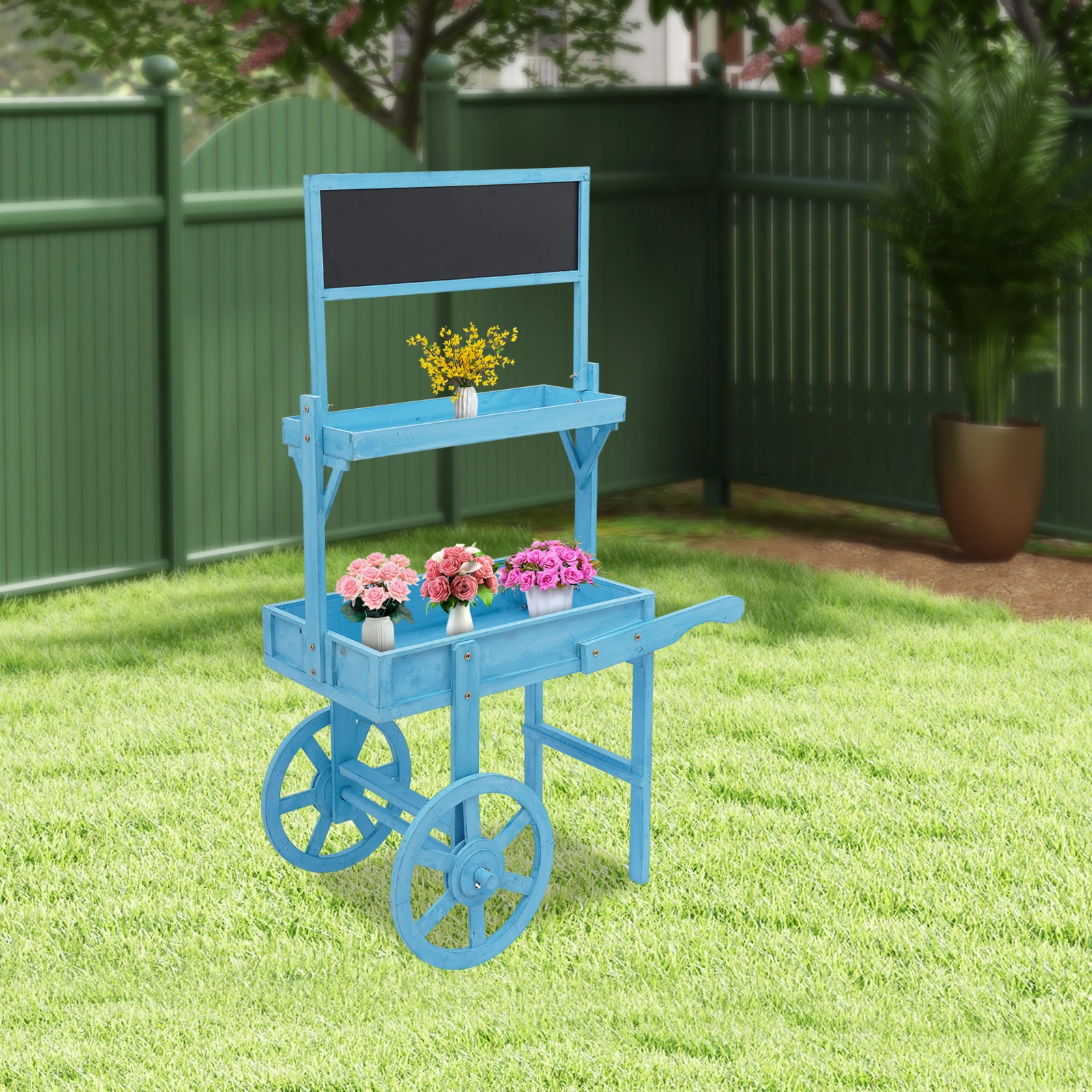 Rural Style Indoor Plant Stand With Water-Based Paint And Waxing Finish For Balcony Living Room And Flower Shop
Rural Style Indoor Plant Stand With Water-Based Paint And Waxing Finish For Balcony Living Room And Flower Shop