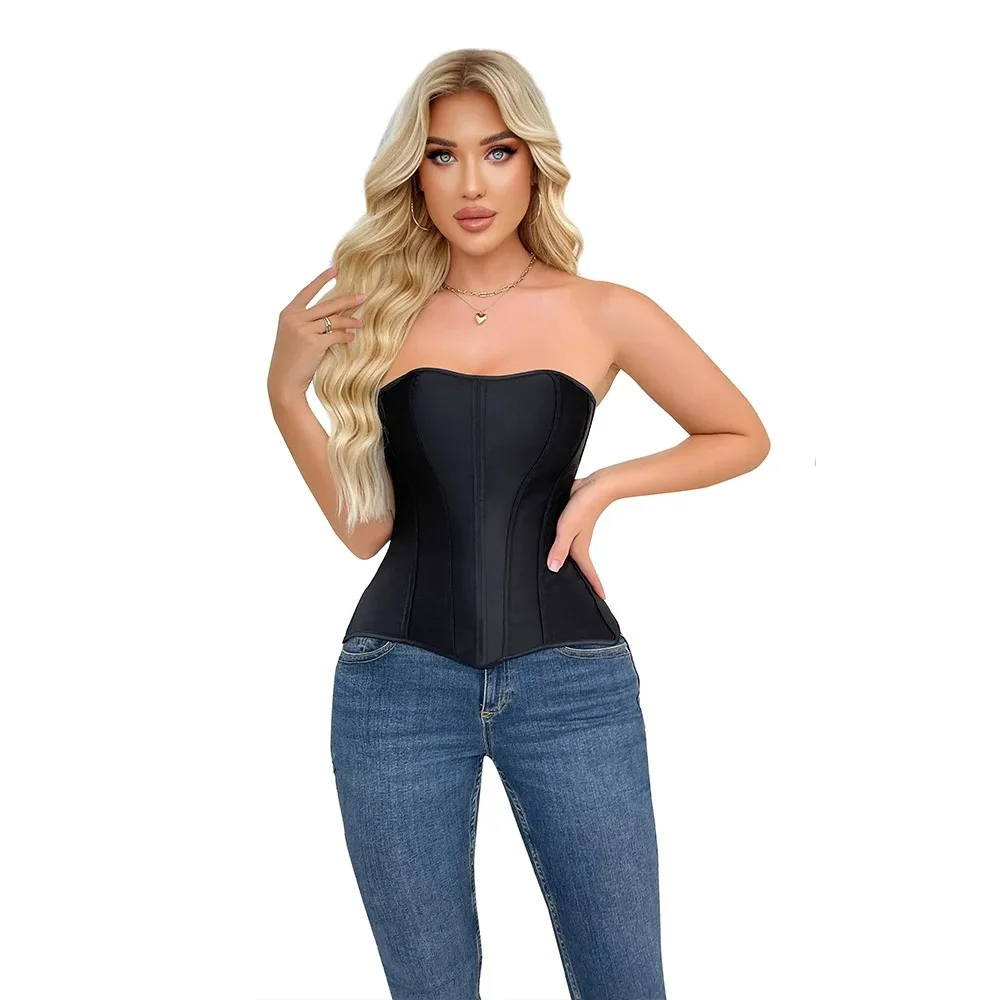 Womens Corset Satin Sexy Bustier Gothic Lace Up Boned Gorset Top Shapewear Classic Clubwear Party Club Night Corselet
Womens Corset Satin Sexy Bustier Gothic Lace Up Boned Gorset Top Shapewear Classic Clubwear Party Club Night Corselet