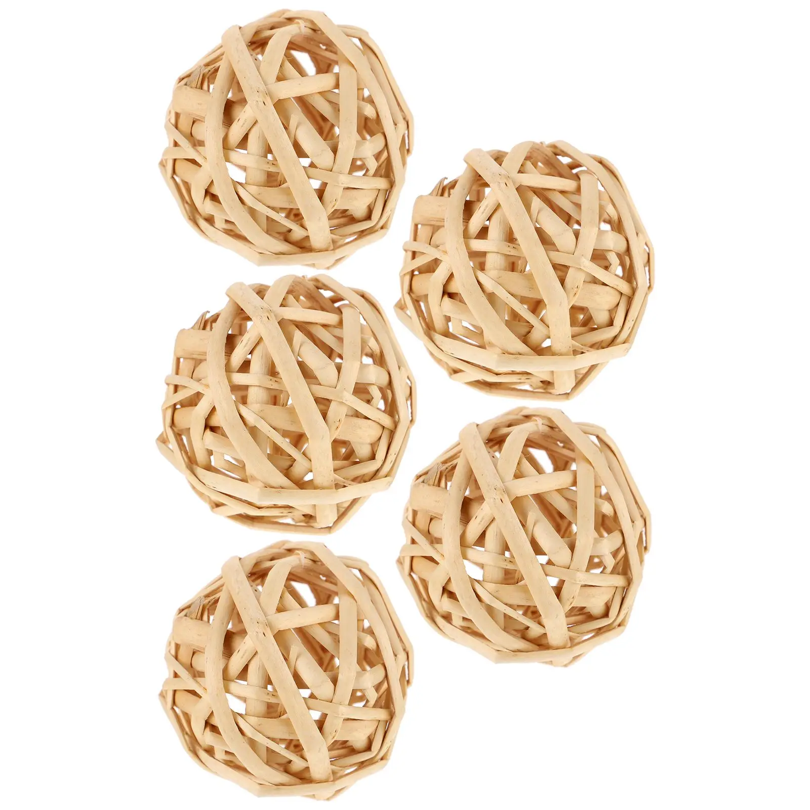5pcs Rattan Woven Balls 5cm Decorative Hanging Ornaments for Party Layout Scene Christmas Birthday Home Vase Decor
5pcs Rattan Woven Balls 5cm Decorative Hanging Ornaments for Party Layout Scene Christmas Birthday Home Vase Decor
