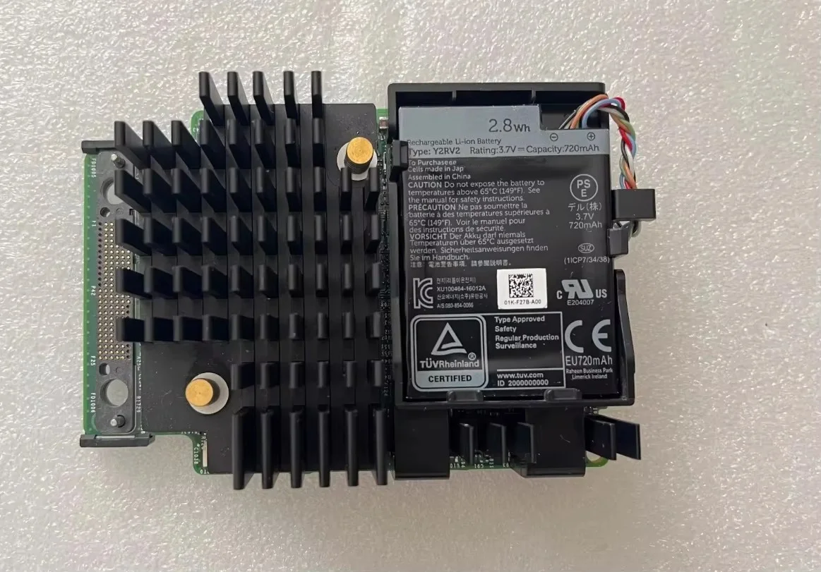 Perc H740p 12GBS SAS Mini Mono RAID Controller 8GB Cache
Perc H740p 12GBS SAS Mini Mono RAID Controller 8GB Cache