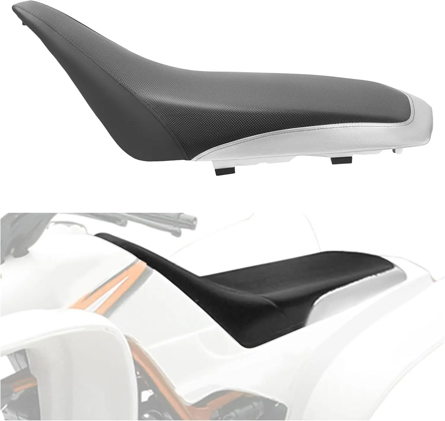 Complete Seat Compatible with 2001-2005 Yamaha Raptor 660R/ 2005 Raptor 660 SE Replacement for 5LP-24710-00-00 ATV Seat Replacem
Complete Seat Compatible with 2001-2005 Yamaha Raptor 660R/ 2005 Raptor 660 SE Replacement for 5LP-24710-00-00 ATV Seat Replacem