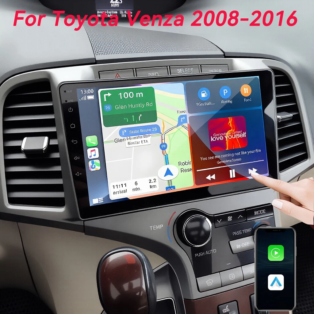 Android 16 Carplay Auto WIFI+4G For Toyota Venza 2008-2016 Car Radio Multimedia GPS Video Player Stereo 2din Head Unit DSP Audio
Android 16 Carplay Auto WIFI+4G For Toyota Venza 2008-2016 Car Radio Multimedia GPS Video Player Stereo 2din Head Unit DSP Audio