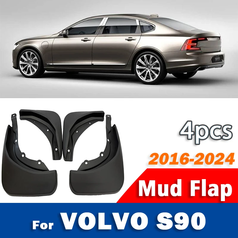 FOR VOLVO S90 Mudguard Mudflaps Fender Mud Flap Guards Splash Mudguards Car Accessories 1 set 4pcs 2016 2017 2018 2019 2020-2024
FOR VOLVO S90 Mudguard Mudflaps Fender Mud Flap Guards Splash Mudguards Car Accessories 1 set 4pcs 2016 2017 2018 2019 2020-2024