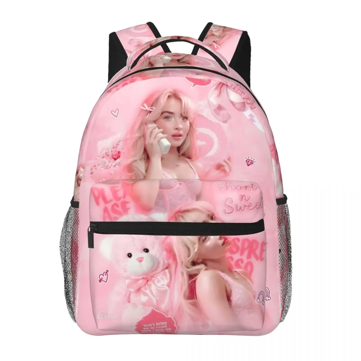 Pink Sabrina Carpenter Espresso Backpack Student Schoolbag for Men Women Laptop Canvas Bags
Pink Sabrina Carpenter Espresso Backpack Student Schoolbag for Men Women Laptop Canvas Bags