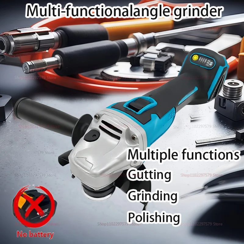 125mm 8500RPM Cordless Blue Angle Grinder Polishing Machine Drive for Metal Grinding and Polishing For Makita Battery Pin
125mm 8500RPM Cordless Blue Angle Grinder Polishing Machine Drive for Metal Grinding and Polishing For Makita Battery Pin