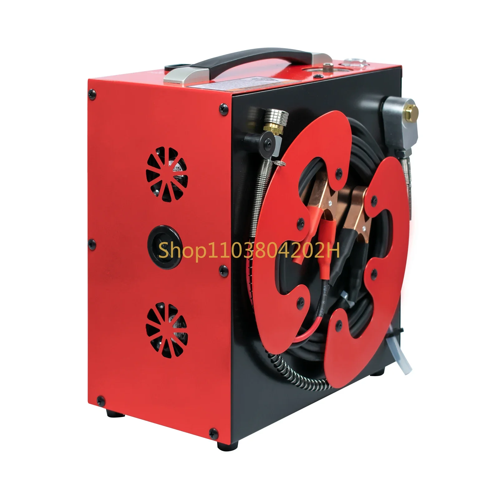 4500Psi 300Bar PCP Air Compresspr with Wire Spool Built-in 12V Power Adapter & Fan Auto-stop for PCP Scuba Tank
4500Psi 300Bar PCP Air Compresspr with Wire Spool Built-in 12V Power Adapter & Fan Auto-stop for PCP Scuba Tank