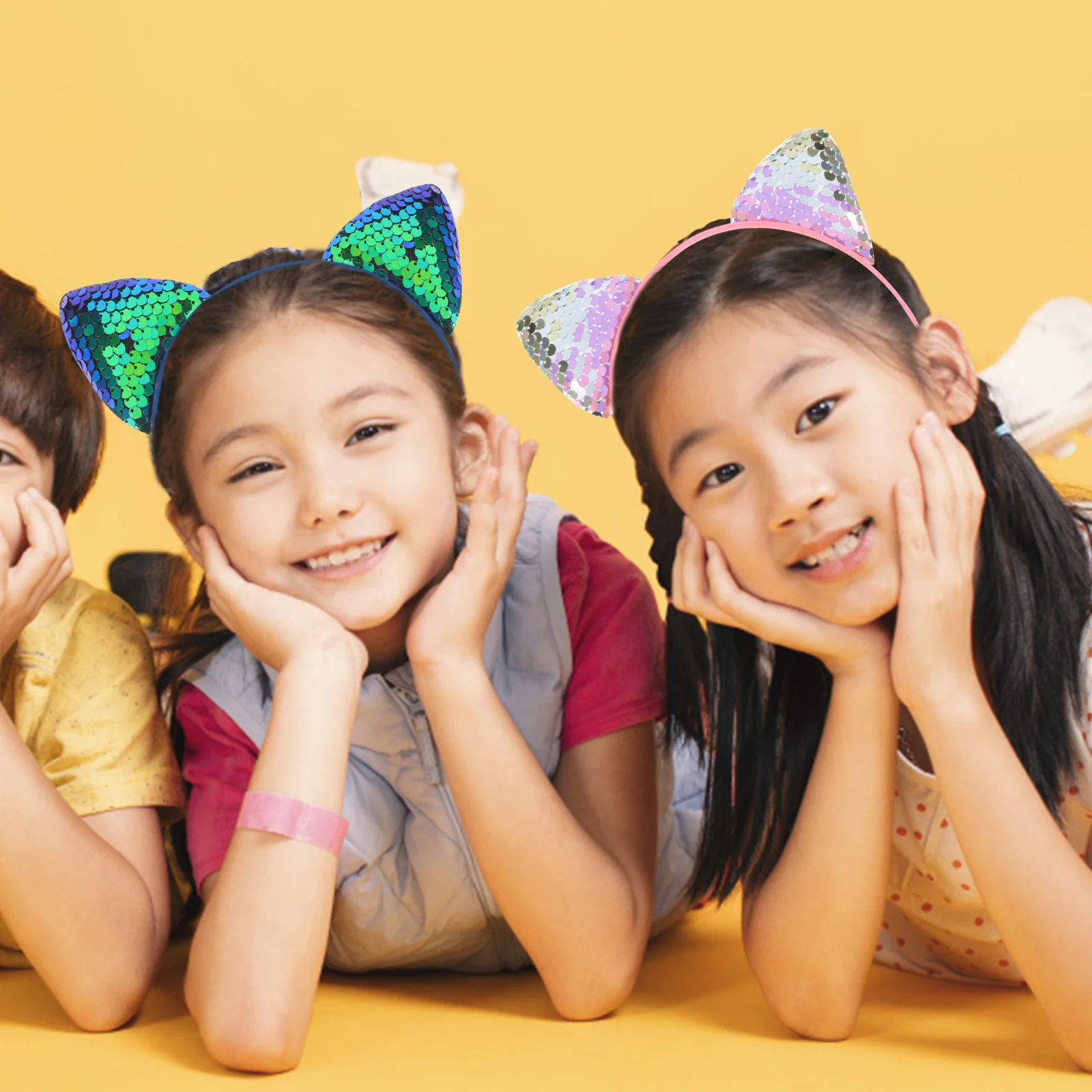 12Pcs Cat Ears Headbands Eye-Catching Shiny Design Various Colors Cute Hair Accessories for Women Teens Festival Use
12Pcs Cat Ears Headbands Eye-Catching Shiny Design Various Colors Cute Hair Accessories for Women Teens Festival Use