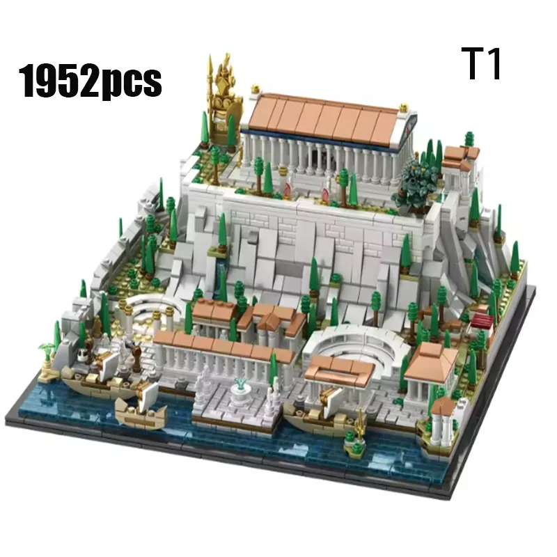 Spot MOC-117805 Athens Acropolis building blocks ancient building castle city model brick building birthday gift DIY assembly
Spot MOC-117805 Athens Acropolis building blocks ancient building castle city model brick building birthday gift DIY assembly