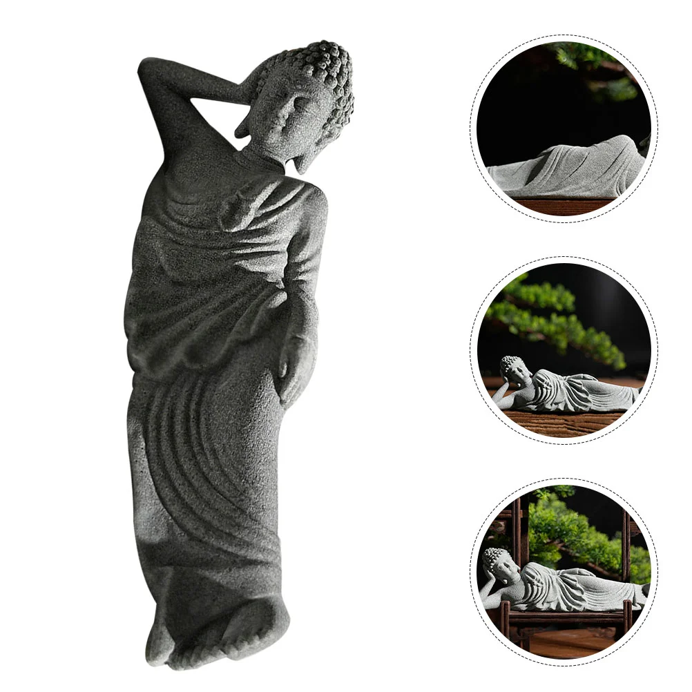 Zen Buddha Statue Fish Tank Sleeping Gesture Outdoor Desktop Decoration Green Sandstone Decorative
Zen Buddha Statue Fish Tank Sleeping Gesture Outdoor Desktop Decoration Green Sandstone Decorative