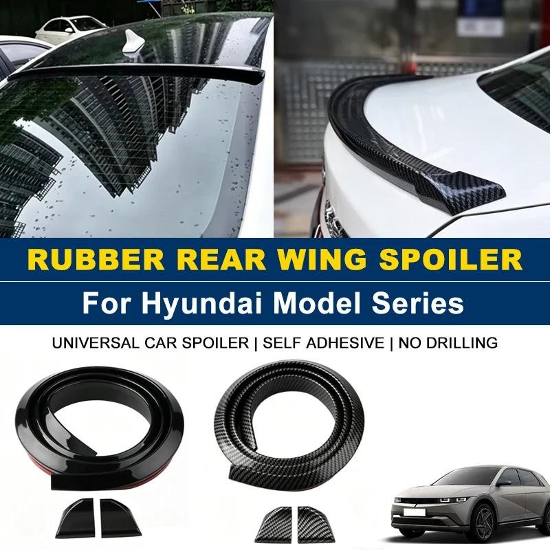 For Hyundai Elantra Sonata Tucson SantaFe Kona Veloster Ioniq 1.5M Self-Adhesive Rear Spoiler Wing No Drill Trunk Lip Parts
For Hyundai Elantra Sonata Tucson SantaFe Kona Veloster Ioniq 1.5M Self-Adhesive Rear Spoiler Wing No Drill Trunk Lip Parts