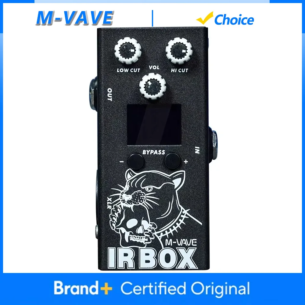 M-VAVE IR Box Педаль эффектов для электрогитары ИК-кабина Импульсный отклик Шкафы Симулятор динамиков Педаль Запчасти и аксессуары для гитары
M-VAVE IR Box Педаль эффектов для электрогитары ИК-кабина Импульсный отклик Шкафы Симулятор динамиков Педаль Запчасти и аксессуары для гитары