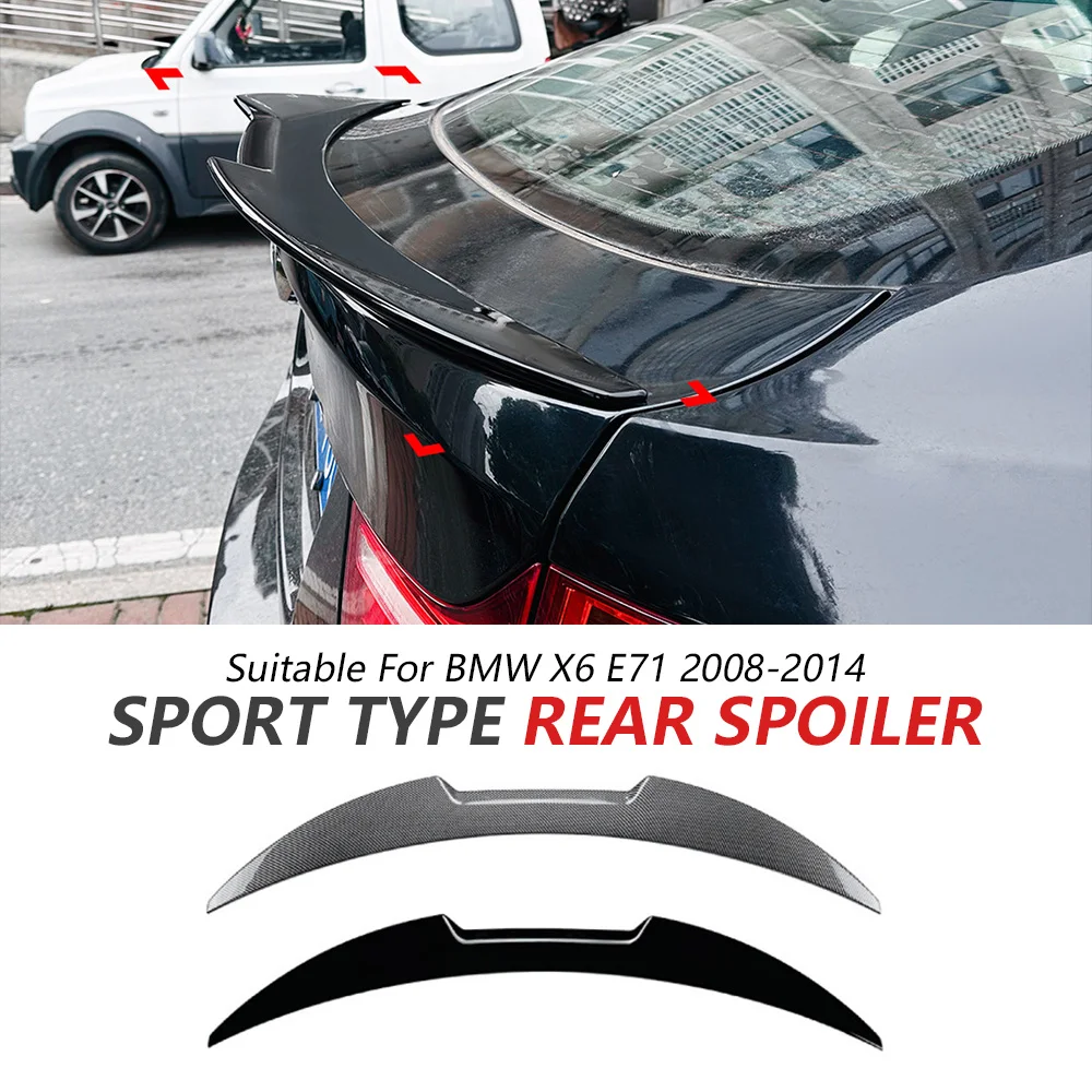 Blade Rear Spoiler For BMW X6 E71 2008-2014 Glossy Black Sport Body Kit Trunk Lid Wing BMW Accessories Car Update
Blade Rear Spoiler For BMW X6 E71 2008-2014 Glossy Black Sport Body Kit Trunk Lid Wing BMW Accessories Car Update