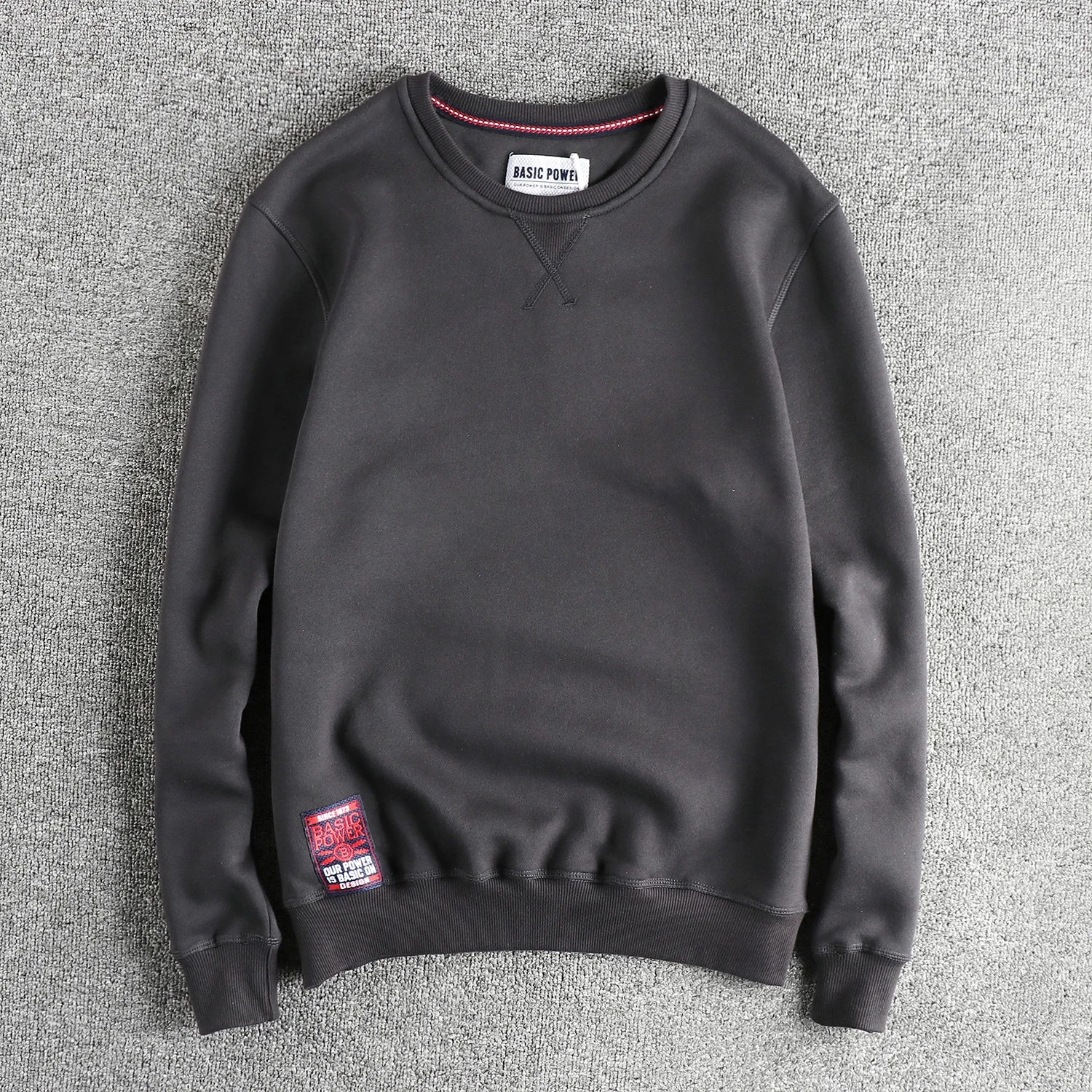 Men's Fleece Lined Basic Long Sleeve round Neck Sweatshirt Thick Autumn Winter American Style Casual Color Hoodie
Men's Fleece Lined Basic Long Sleeve round Neck Sweatshirt Thick Autumn Winter American Style Casual Color Hoodie