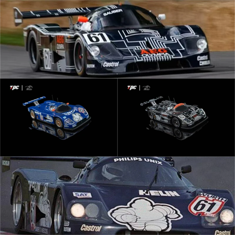 (Pre-order) TPC x YS Model 1:64 Sauber C9 1988 Le Mans Diecast Collector's Vehicle Model Car
(Pre-order) TPC x YS Model 1:64 Sauber C9 1988 Le Mans Diecast Collector's Vehicle Model Car