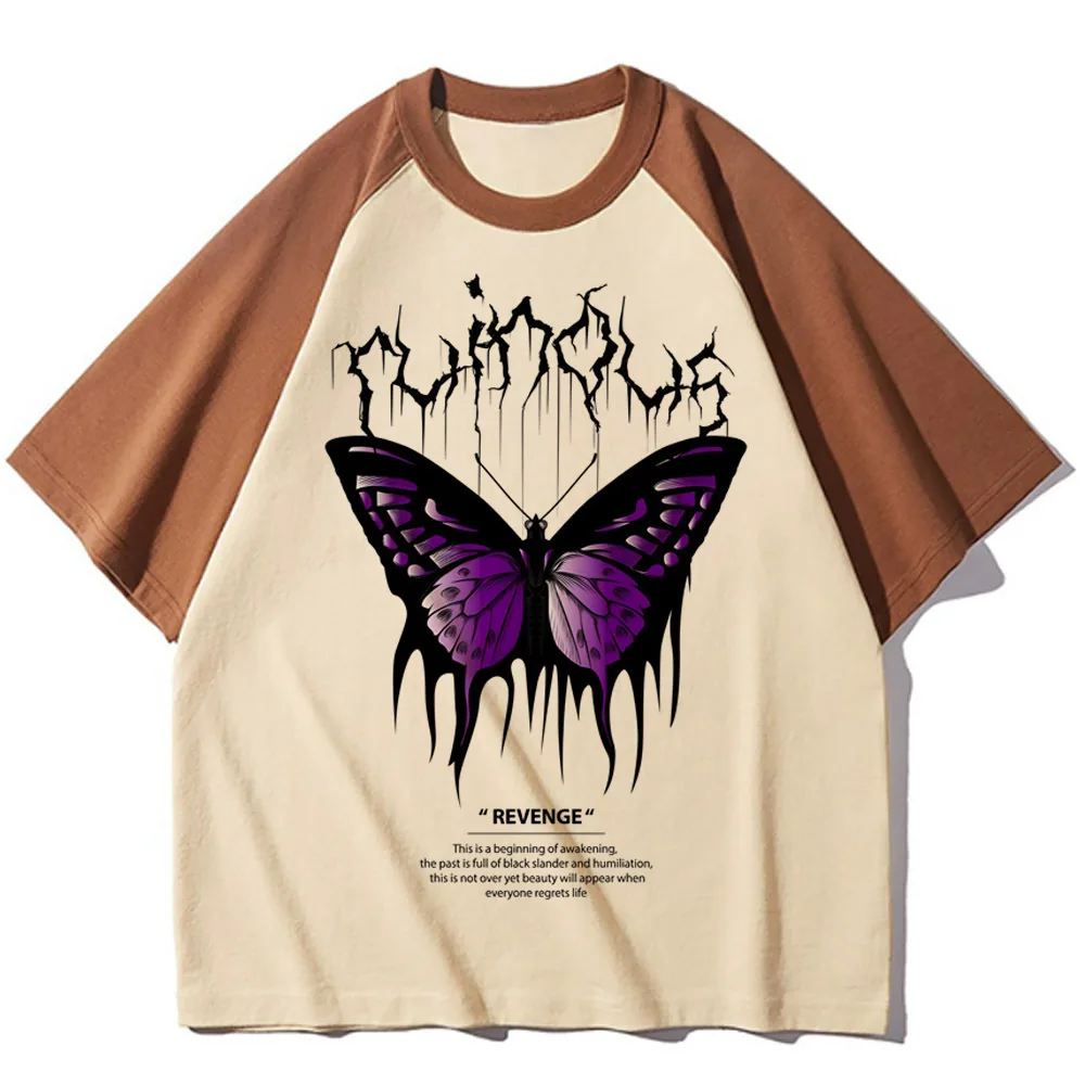 Y2k Butterfly t shirt women graphic comic Y2K Tee female graphic y2k designer clothes
Y2k Butterfly t shirt women graphic comic Y2K Tee female graphic y2k designer clothes