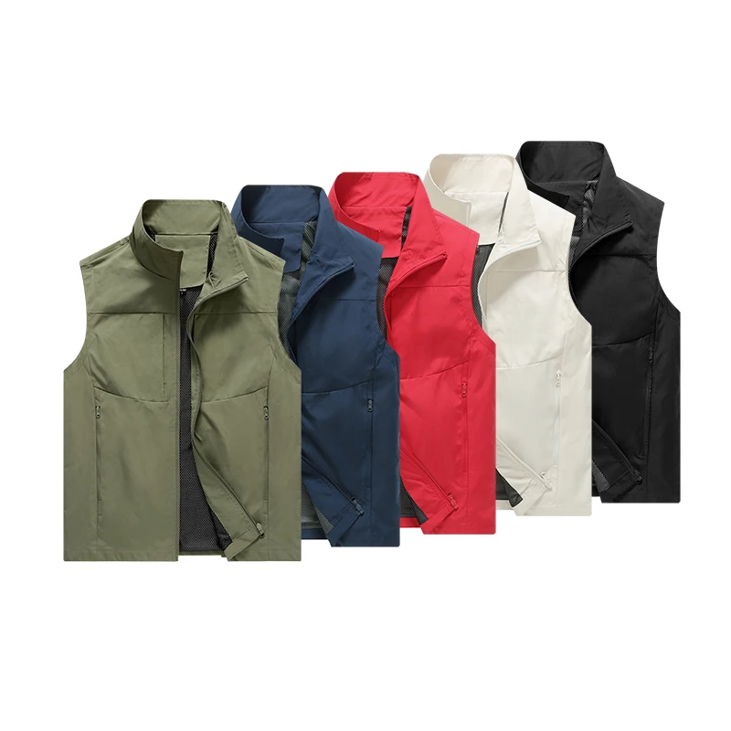 Summer Vest Men's Work Vest Large Size Golf Sleeveless Jacket Tactical windbreaker Hunting Camping Fishing waterproof Coat Parka
Summer Vest Men's Work Vest Large Size Golf Sleeveless Jacket Tactical windbreaker Hunting Camping Fishing waterproof Coat Parka