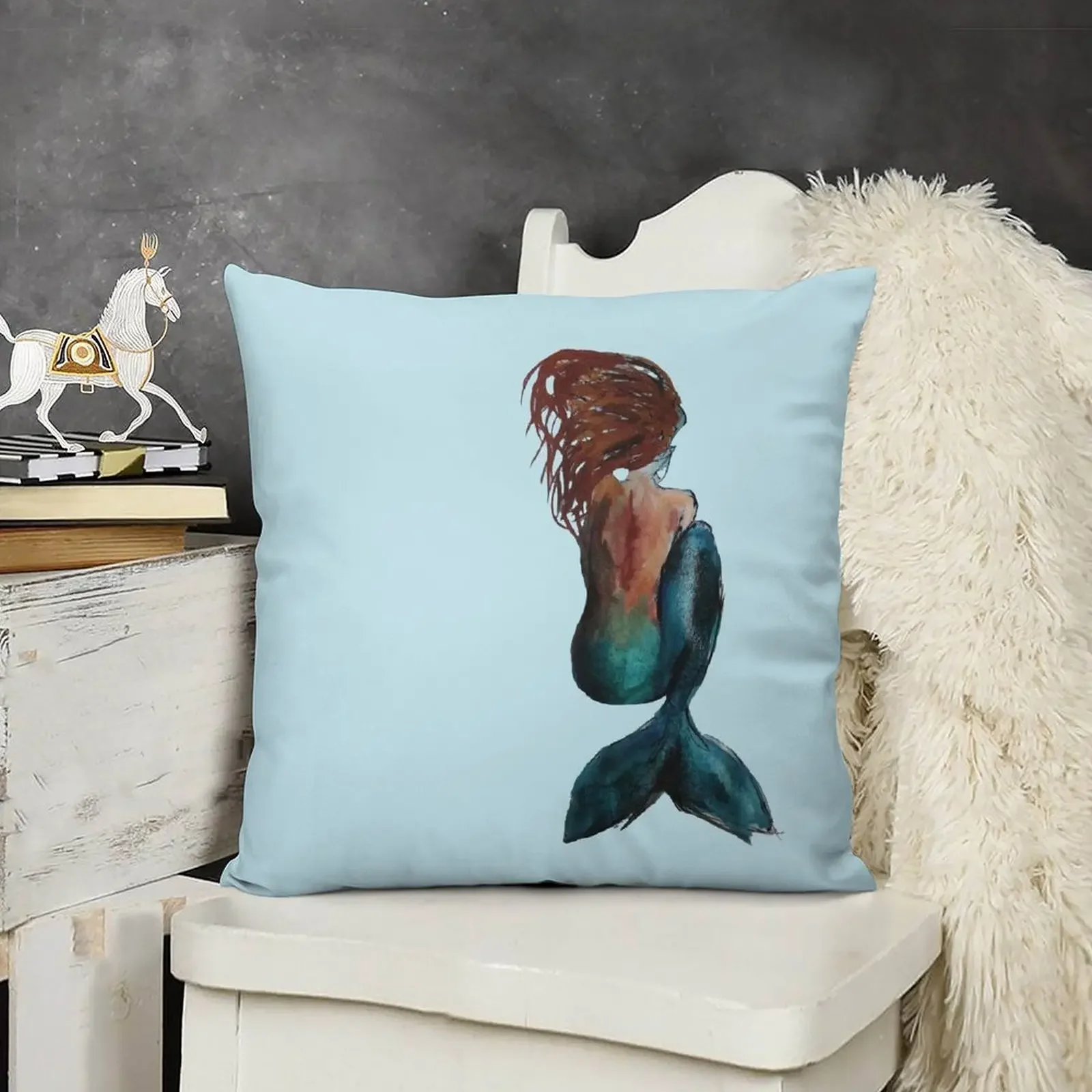 mermaid Throw Pillow Pillow Case Christmas Decorative Cover For Living Room Luxury Pillow Cover
mermaid Throw Pillow Pillow Case Christmas Decorative Cover For Living Room Luxury Pillow Cover