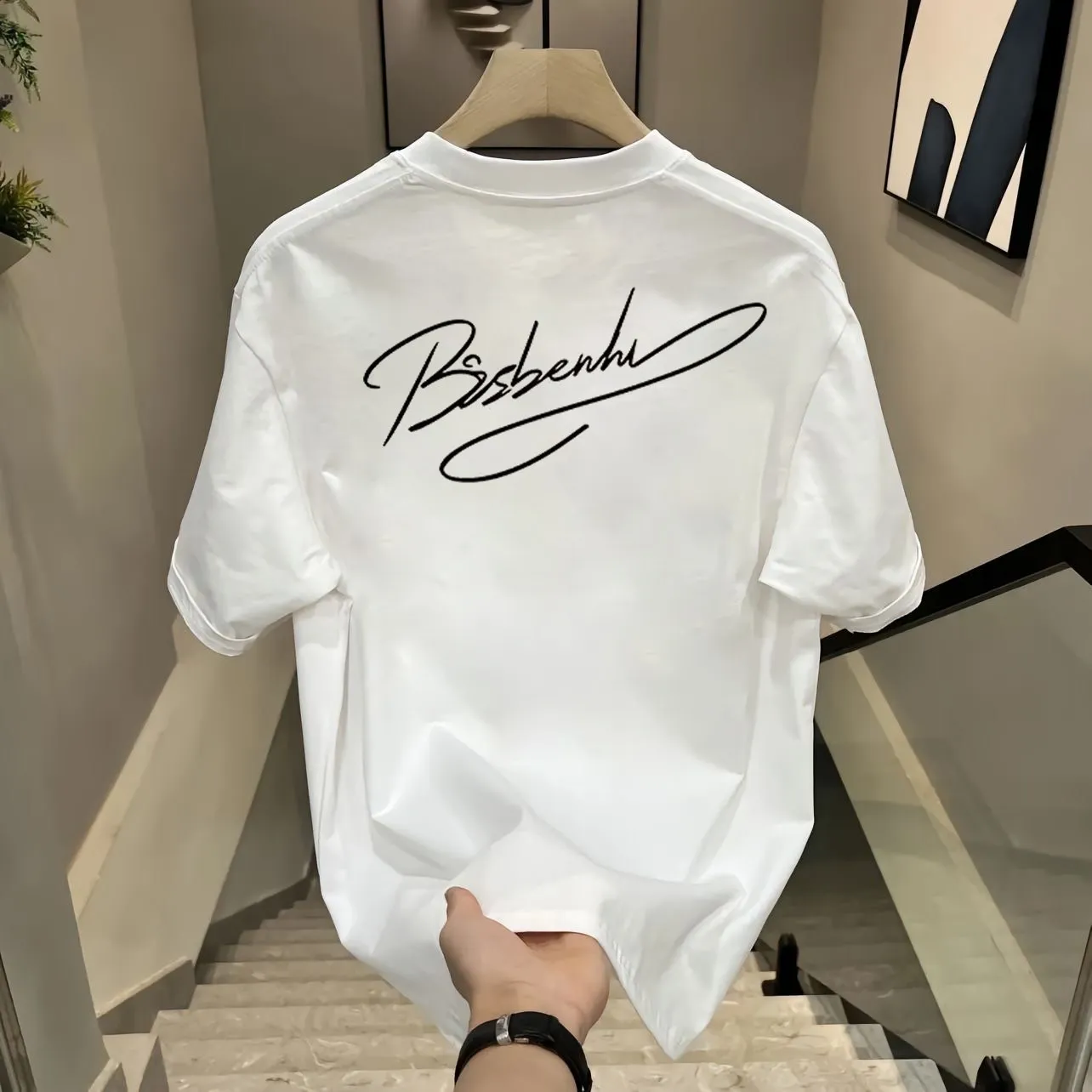 Американская повседневная футболка унисекс из чистого хлопка с круглым вырезом, коротким рукавом, приталенного кроя, удобная, дышащая, для весны и осени, на каждый день
Американская повседневная футболка унисекс из чистого хлопка с круглым вырезом, коротким рукавом, приталенного кроя, удобная, дышащая, для весны и осени, на каждый день